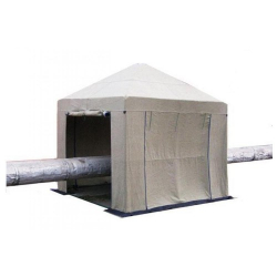 Купить Tent Палатка сварщика 3х3 ( м ) Брезент. Усиленный каркас труба 25мм в Аксиньино